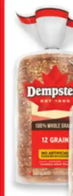 Walmart Dempster's grain bread offer