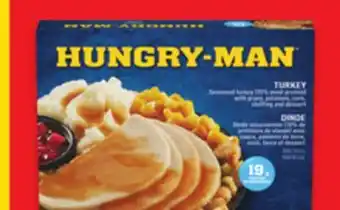 Walmart Hungry-man frozen entrees offer