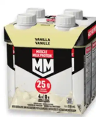 Walmart Muscle milk protein shake offer