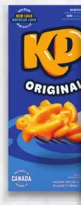 Walmart Kraft dinner original offer