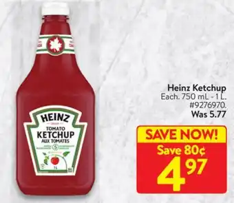 Walmart Heinz ketchup offer