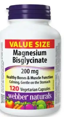 Walmart Webber naturals vitamins or supplements offer