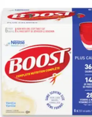 Walmart Boost original meal replacement drink offer