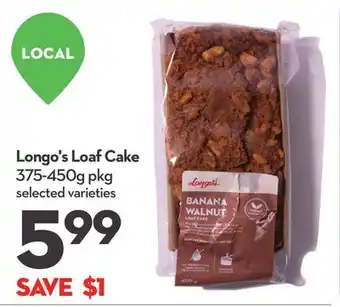 Longo's Longo's loaf cake offer