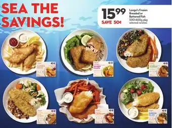 Longo's Longo's frozen breaded or battered fish offer