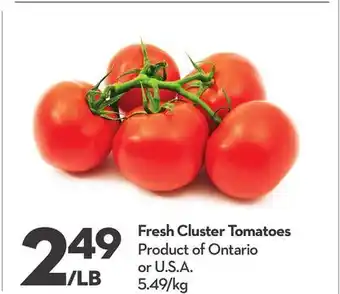 Longo's Fresh cluster tomatoes offer