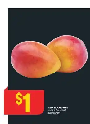 No Frills Red mangoes offer