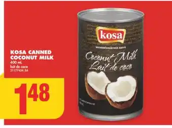 No Frills Kosa canned coconut milk, 400 ml offer