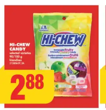 No Frills Hi-chew candy, 90/100 g offer