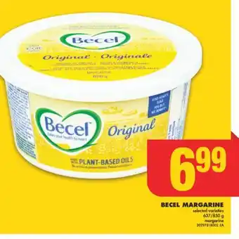 No Frills Becel margarine, 637/850 g offer
