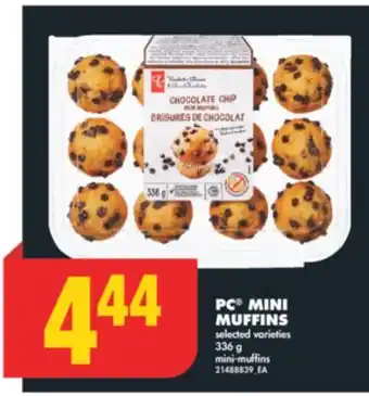 No Frills Pc mini muffins, 336 g offer