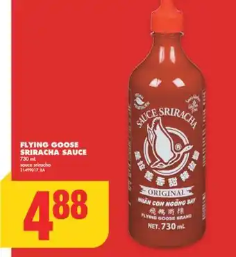No Frills Flying goose sriracha sauce, 730 ml offer
