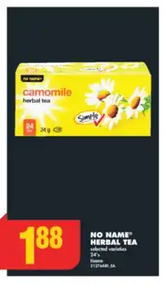 No Frills No name herbal tea, 24's offer
