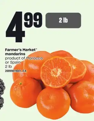 Loblaws Farmer's market mandarins, 2 lb offer