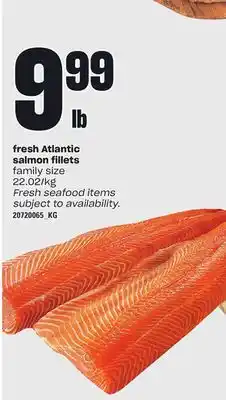 Loblaws Fresh atlantic salmon fillets offer
