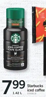 Fortinos Starbucks iced coffee offer