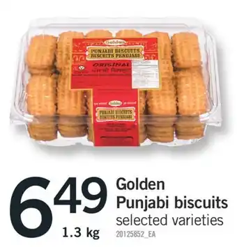 Fortinos Golden punjabi biscuits offer