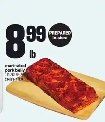 Independent Grocer Marinated pork belly offer