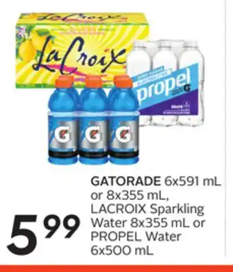 Sobeys Gatorade offer