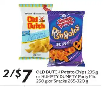 Sobeys Old dutch potato chips offer