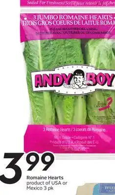 Sobeys Romaine hearts offer