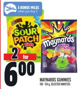 Metro Maynards gummies offer