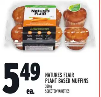 Metro Natures flair plant based muffins offer