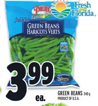 Metro Green beans offer