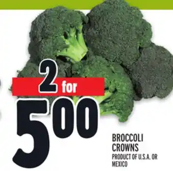 Metro Broccoli crowns offer