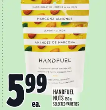 Metro Handfuel nuts offer