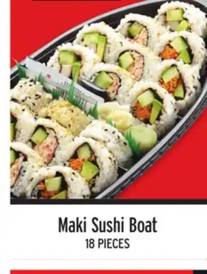 Metro Maki sushi boat offer