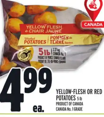 Metro Yellow-flesh or red potatoes offer