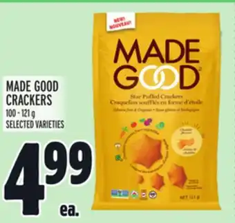 Metro Made good crackers offer