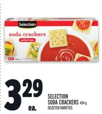 Metro Selection soda crackers offer