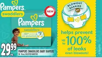 Metro Pampers swaddlers baby diapers offer