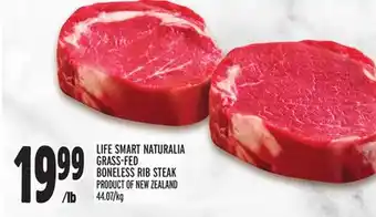 Metro Life smart naturalia grass-fed boneless rib steak offer