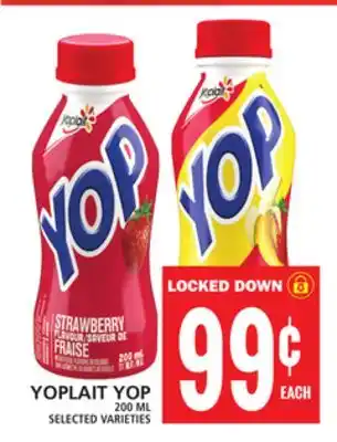 Food Basics Yoplait yop offer