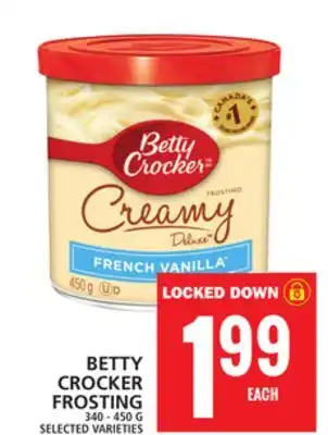 Food Basics Betty crocker frosting offer