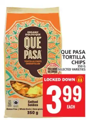 Food Basics Que pasa tortilla chips offer