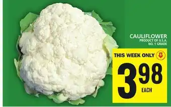 Food Basics Cauliflower offer