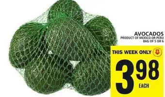 Food Basics Avocados offer