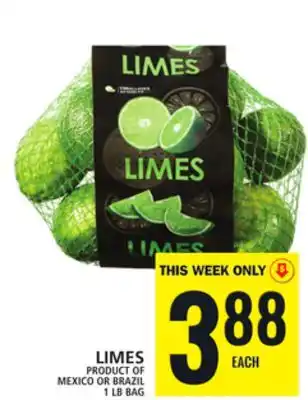 Food Basics Limes offer