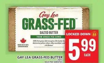 Food Basics Gay lea grass-fed butter offer