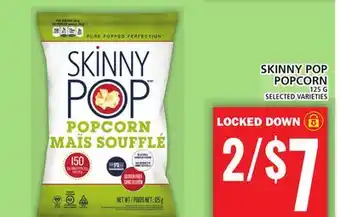 Food Basics Skinny pop popcorn offer