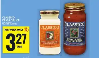 Food Basics Classico pasta sauce offer