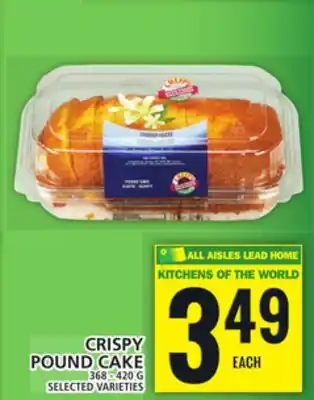 Food Basics Crispy pound cake offer