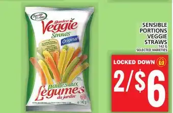 Food Basics Sensible portions veggie straws offer