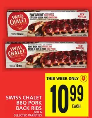 Food Basics Swiss chalet bbq pork back ribs offer