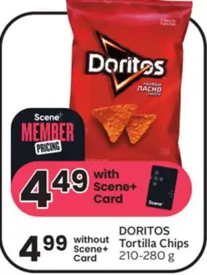 Sobeys Tortilla chips offer