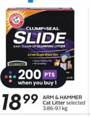 Sobeys Cat litter offer